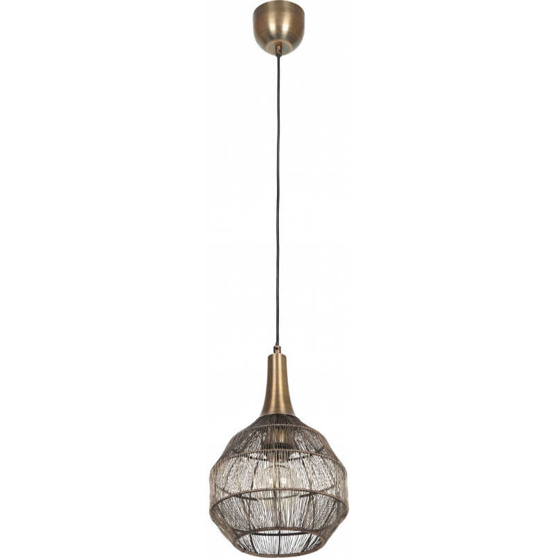 Lampa wisząca orientalna Soraya Trio | Patyna, 26cm