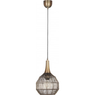 Lampa wisząca orientalna Soraya Trio | Patyna, 26cm