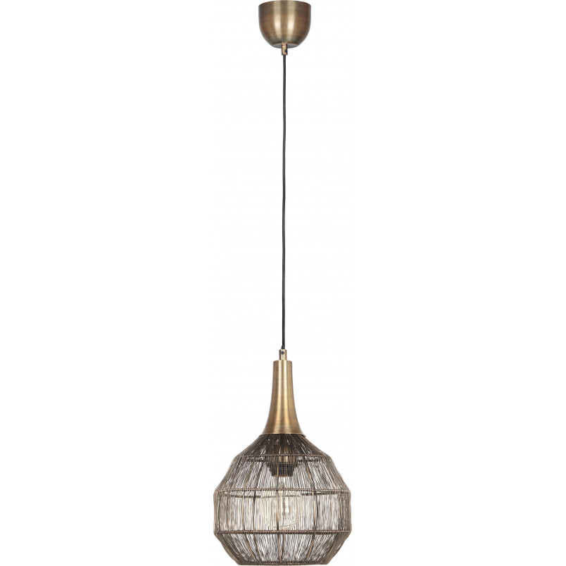 Lampa wisząca orientalna Soraya Trio | Patyna, 26cm