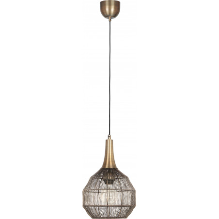 Lampa wisząca orientalna Soraya Trio | Patyna, 26cm