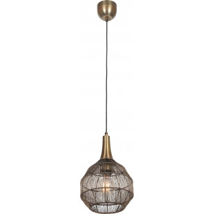 Lampa wisząca orientalna Soraya Trio | Patyna, 26cm