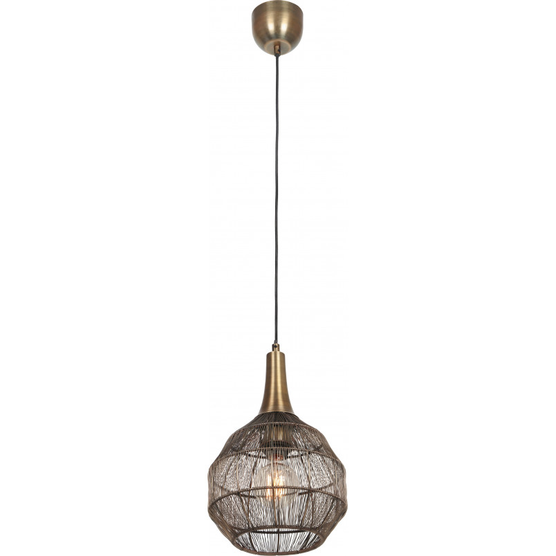 Lampa wisząca orientalna Soraya Trio | Patyna, 26cm