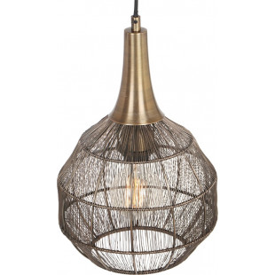 Lampa wisząca orientalna Soraya Trio | Patyna, 26cm