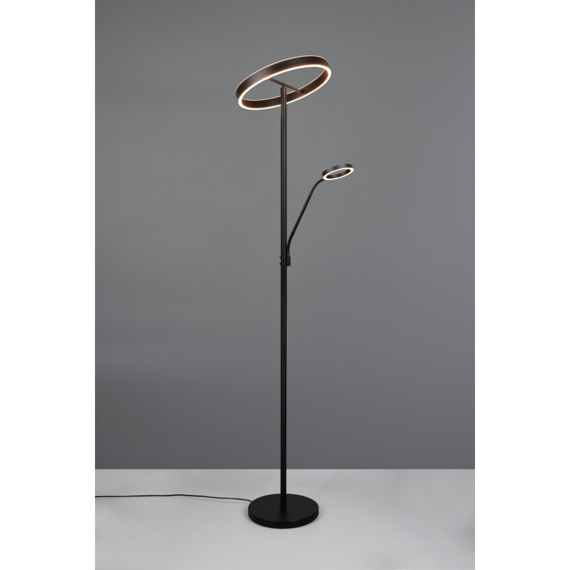 Lampa podłogowa z lampką Trio Willis LED 180cm | Nowoczesny design