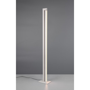 Lampa podłogowa ze ściemniaczem Seeker LED 130cm szara Trio