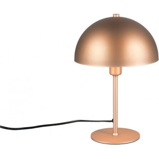 Lampa stołowa Trio Nola "Grzybek" - Brązowa, Retro, 20cm