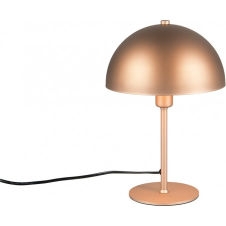 Lampa stołowa Trio Nola "Grzybek" - Brązowa, Retro, 20cm