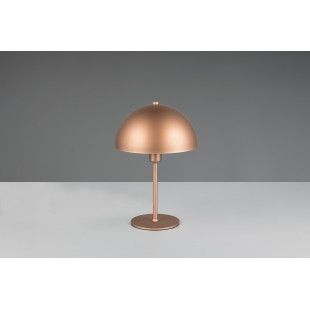 Lampa stołowa Trio Nola "Grzybek" - Brązowa, Retro, 20cm