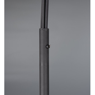 Lampa podłogowa 5 punktowa regulowana Marley 200cm czarna Trio
