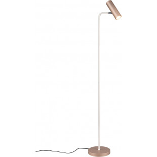 Lampa podłogowa minimalistyczna Marley 151cm brązowa Trio