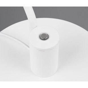 Lampa biurkowa LED Trio Manduro - Ściemniacz dotykowy | Biała