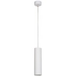 Lampa wisząca tuba Gipsy biała | Lucide - Sklep z lampami