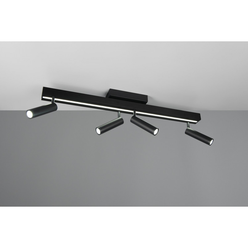 Reflektor sufitowy LED Trio Zeno IV - 133cm, pilot, ściemniacz