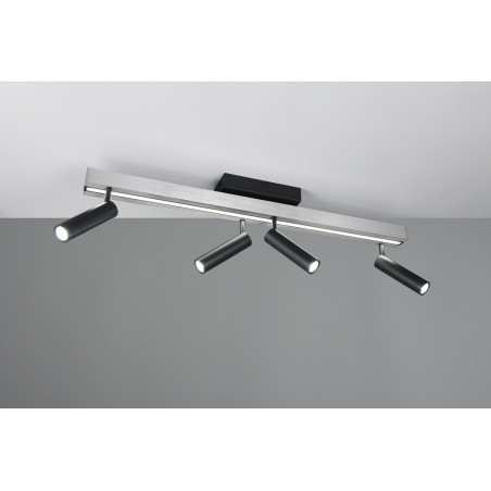 Reflektor sufitowy LED Trio Zeno IV - Pilot, Ściemniacz | 133cm