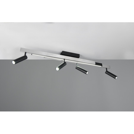 Reflektor sufitowy LED Trio Zeno IV - Pilot, Ściemniacz | 133cm