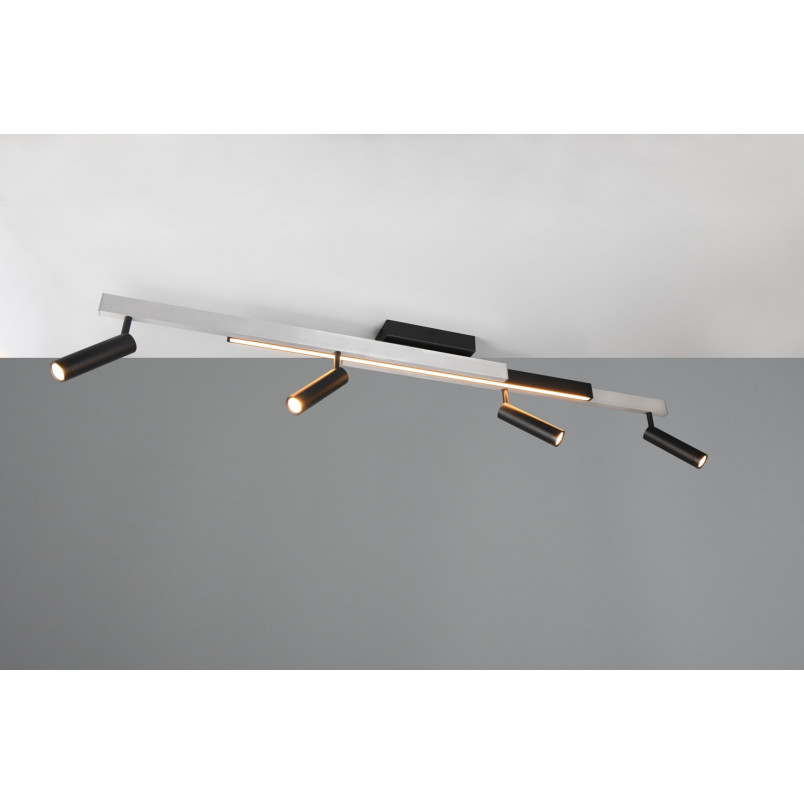 Reflektor sufitowy LED Trio Zeno IV - Pilot, Ściemniacz | 133cm