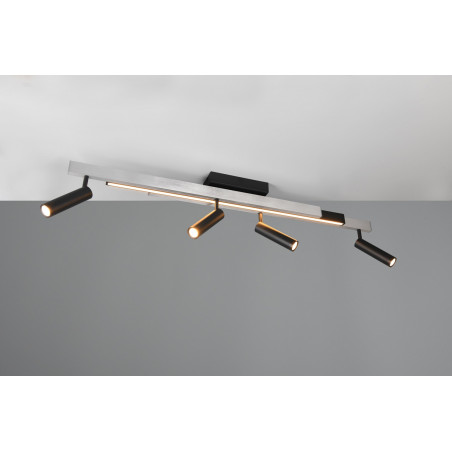 Reflektor sufitowy LED Trio Zeno IV - Pilot, Ściemniacz | 133cm