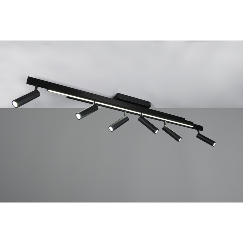 Reflektor sufitowy LED Trio Zeno VI 180cm - Pilot i Ściemniacz