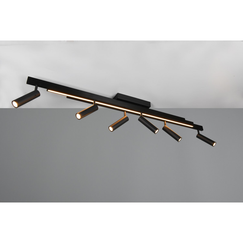 Reflektor sufitowy LED Trio Zeno VI 180cm - Pilot i Ściemniacz