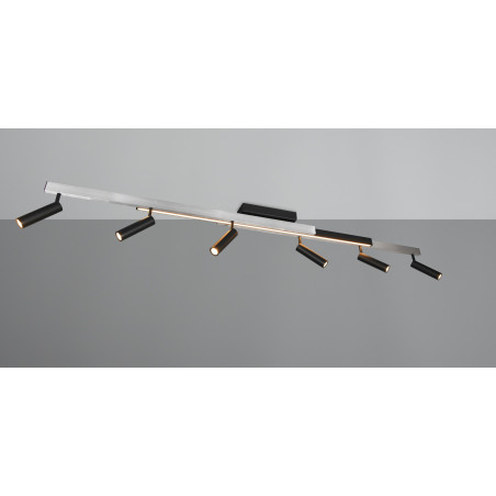 Reflektor sufitowy LED Trio Zeno VI 180cm - Nowoczesny design