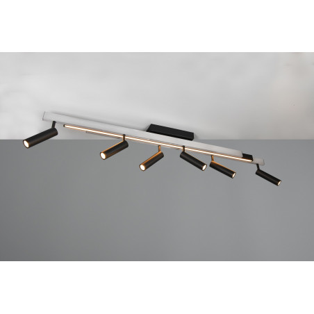 Reflektor sufitowy LED Trio Zeno VI 180cm - Nowoczesny design