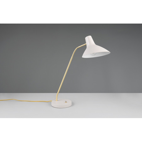 Lampa biurkowa Traveller szara Trio - Skandynawski design