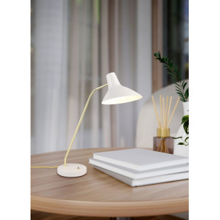 Lampa biurkowa Traveller szara Trio - Skandynawski design
