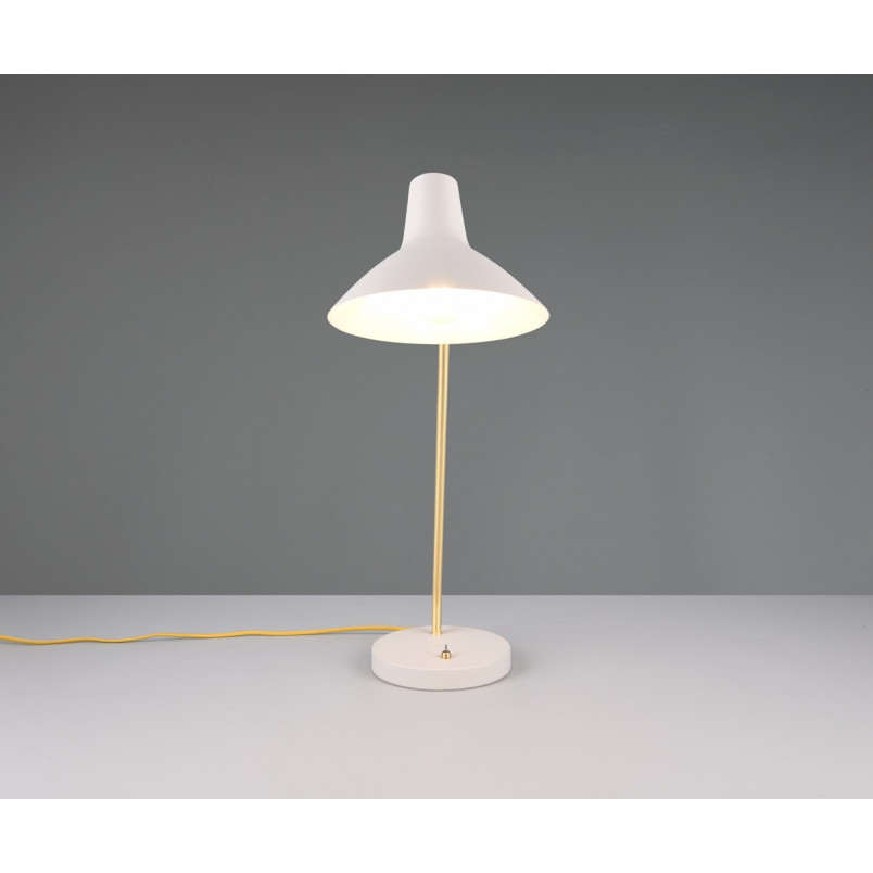 Lampa biurkowa Traveller szara Trio - Skandynawski design