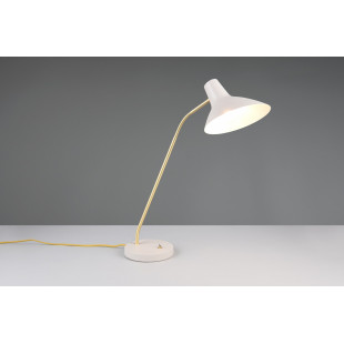 Lampa biurkowa Traveller szara Trio - Skandynawski design