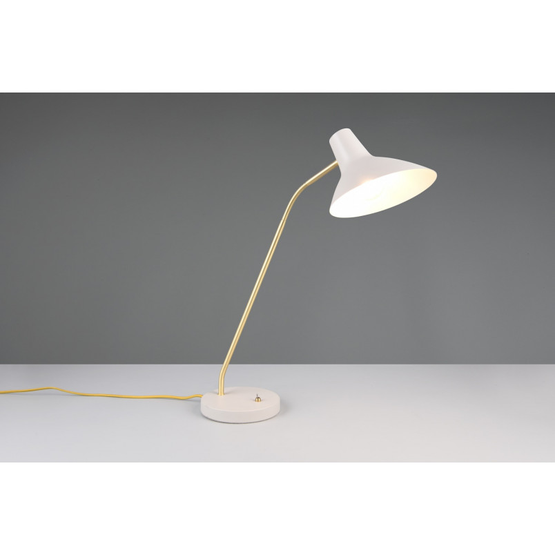 Lampa biurkowa Traveller szara Trio - Skandynawski design