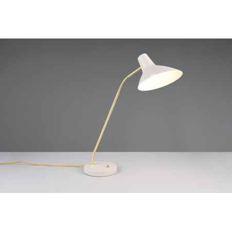 Lampa biurkowa Traveller szara Trio - Skandynawski design