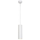 Lampa wisząca tuba Gipsy biała | Lucide - Sklep z lampami