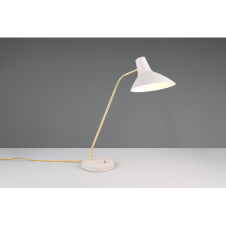 Lampa biurkowa Traveller szara Trio - Skandynawski design