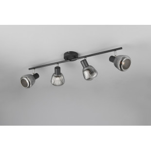 Reflektor sufitowy Trio Tarifa IV | Loftowy design, szkło, 70cm