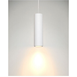 Lampa wisząca tuba Gipsy biała | Lucide - Sklep z lampami