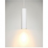 Lampa wisząca tuba Gipsy biała | Lucide - Sklep z lampami