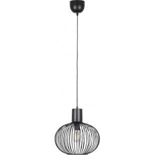 Lampa wisząca Gila Trio - czarny mat | Loftowa lampa