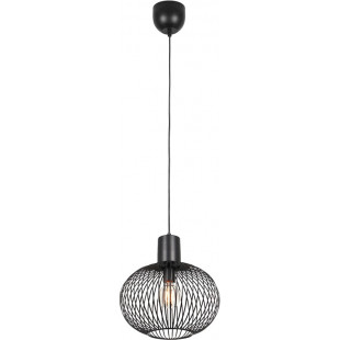 Lampa wisząca Gila Trio - czarny mat | Loftowa lampa