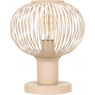 Lampa stołowa Trio Gila | Beżowa, druciana, 23cm - Kup online