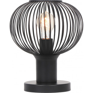 Lampa stołowa Gila Trio - Loftowy design, czarny mat | Kup teraz