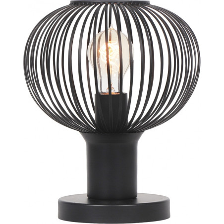 Lampa stołowa Gila Trio - Loftowy design, czarny mat | Kup teraz
