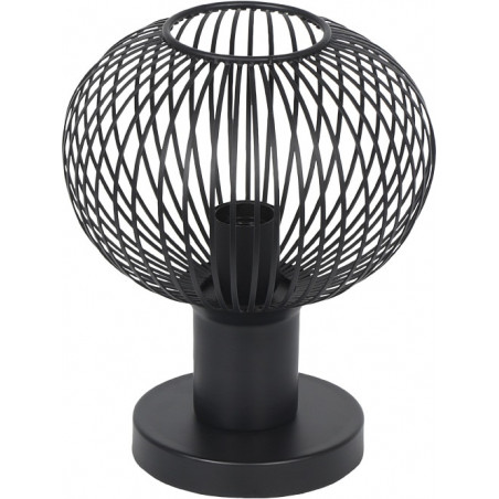 Lampa stołowa Gila Trio - Loftowy design, czarny mat | Kup teraz