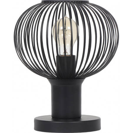 Lampa stołowa Gila Trio - Loftowy design, czarny mat | Kup teraz