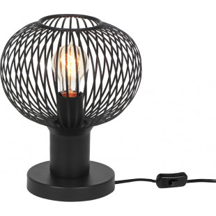 Lampa stołowa Gila Trio - Loftowy design, czarny mat | Kup teraz