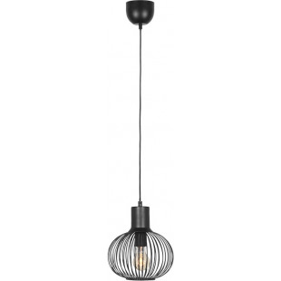Lampa wisząca Gila Trio - czarny mat, loft, E27 | Sklep z lampami