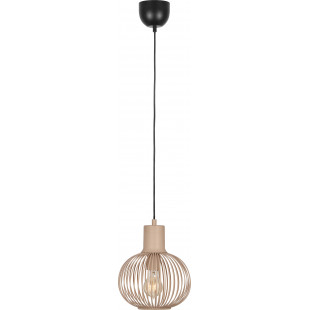 Lampa wisząca Trio Gila - Beżowa, Druciana, E27 | Kup online