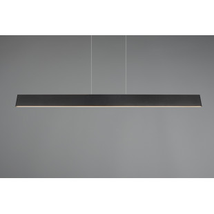 Lampa wisząca LED Galway Trio | Nowoczesna, Czarna, 150cm