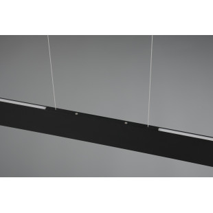 Lampa wisząca LED Galway Trio | Nowoczesna, Czarna, 150cm