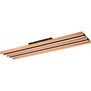 Plafon drewniany z lamelami Fontana LED 80cm Trio