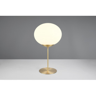 Lampa stołowa szklana kula Fomento | Trio - Elegancki design